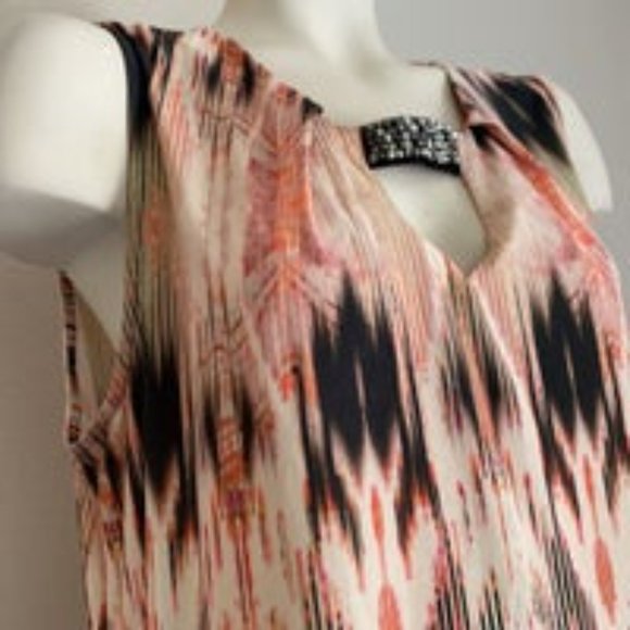 Alfani tunic printed top Medium NWT - Picture 2 of 2